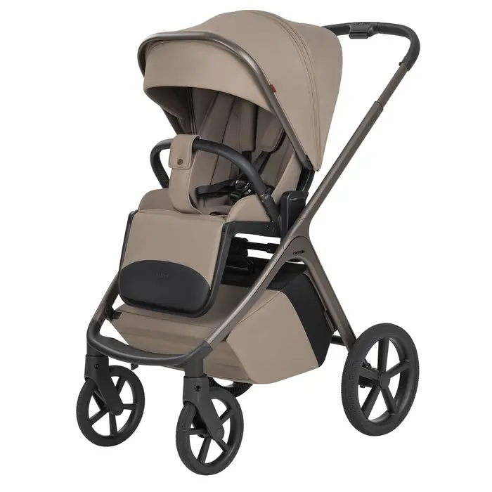Безпечне положення дитини, Carrello Vector F CRL-6700 - дитяча коляска 2в1, люлька складається разом із рамою • Ample Grey