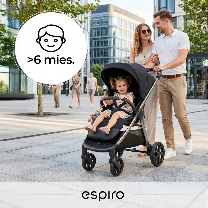 прогулянкова коляска з автоскладанням Espiro Wind