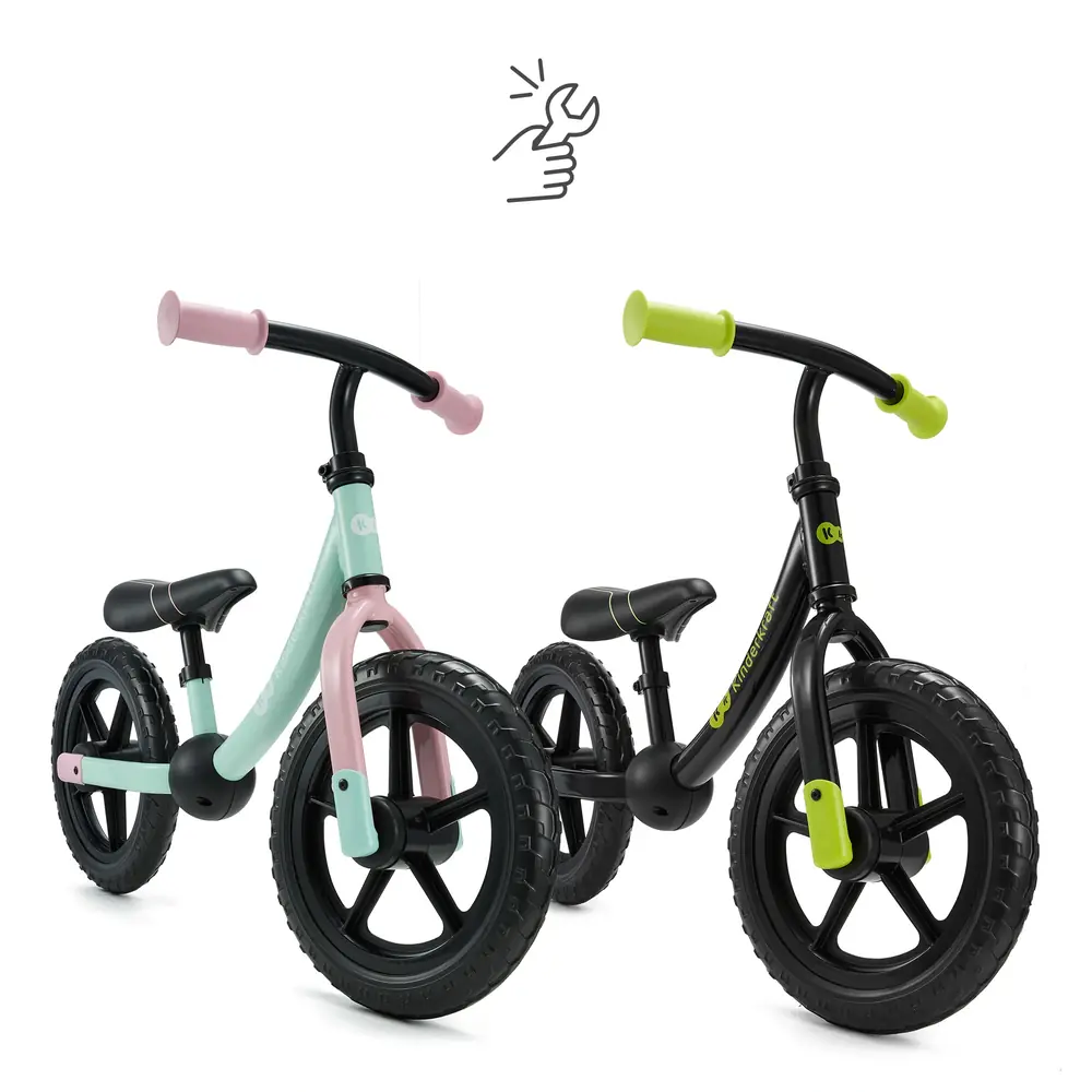 Спортивний характер та просте збирання, Kinderkraft 2Way Next Off Road - біговел • Candy Mint (KR2WAY25MIN0000)