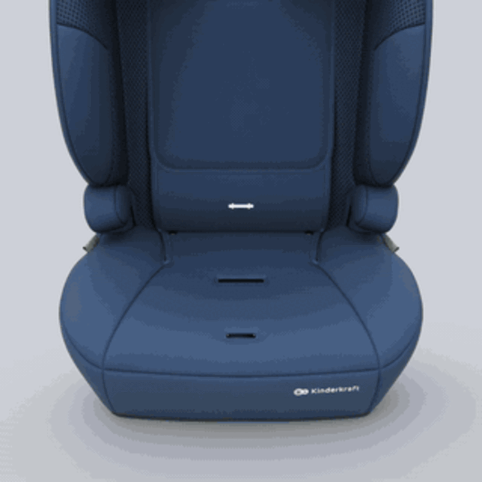 Комфорт, который чувствуется в дороге, Kinderkraft Comfort Up 2 Plus i-Size - автокресло для детей (от 15 месяцев до 12 лет / 76 - 150 см) • Navy (KCCOUP02NAVPL00)