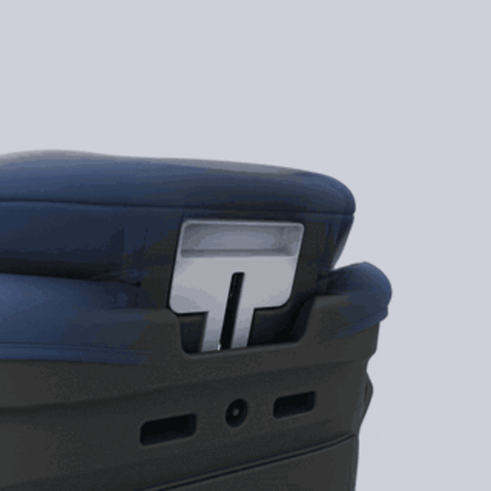 Настройка за несколько мгновений, Kinderkraft Comfort Up 2 Plus i-Size - автокресло для детей (от 15 месяцев до 12 лет / 76 - 150 см) • Navy (KCCOUP02NAVPL00)