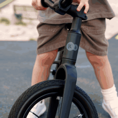 Продуманий дизайн до найменших деталей, Kinderkraft Eter - біговел • Black (KRETER00BLK0000)