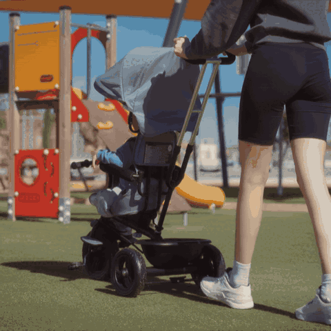 Центральне гальмо на задній осі, Kinderkraft Freeway 2 - триколісний велосипед • Pink (KRFRWA02PNK0000)