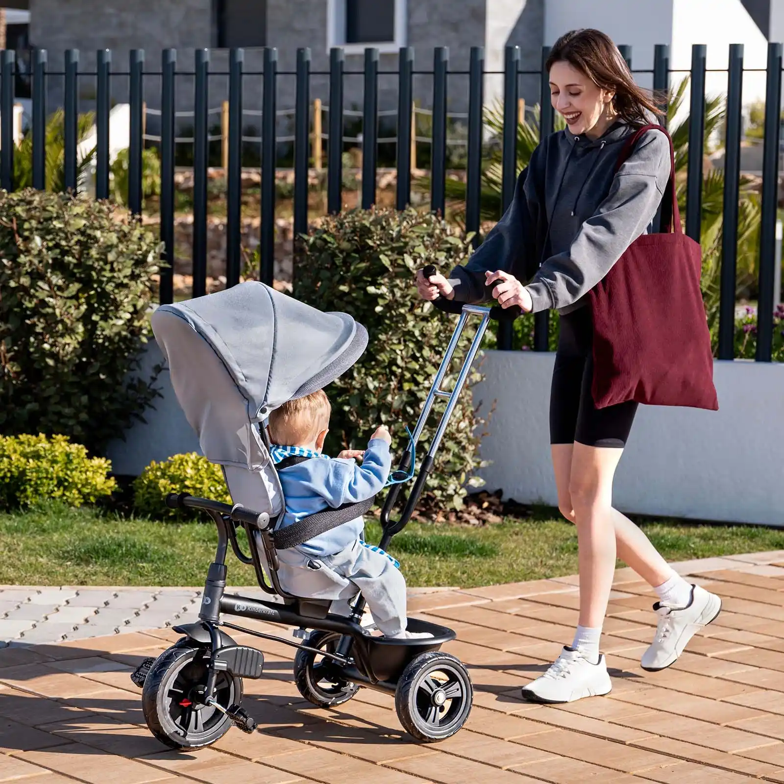 Kinderkraft Freeway 2 - триколісний велосипед • Pink (KRFRWA02PNK0000)