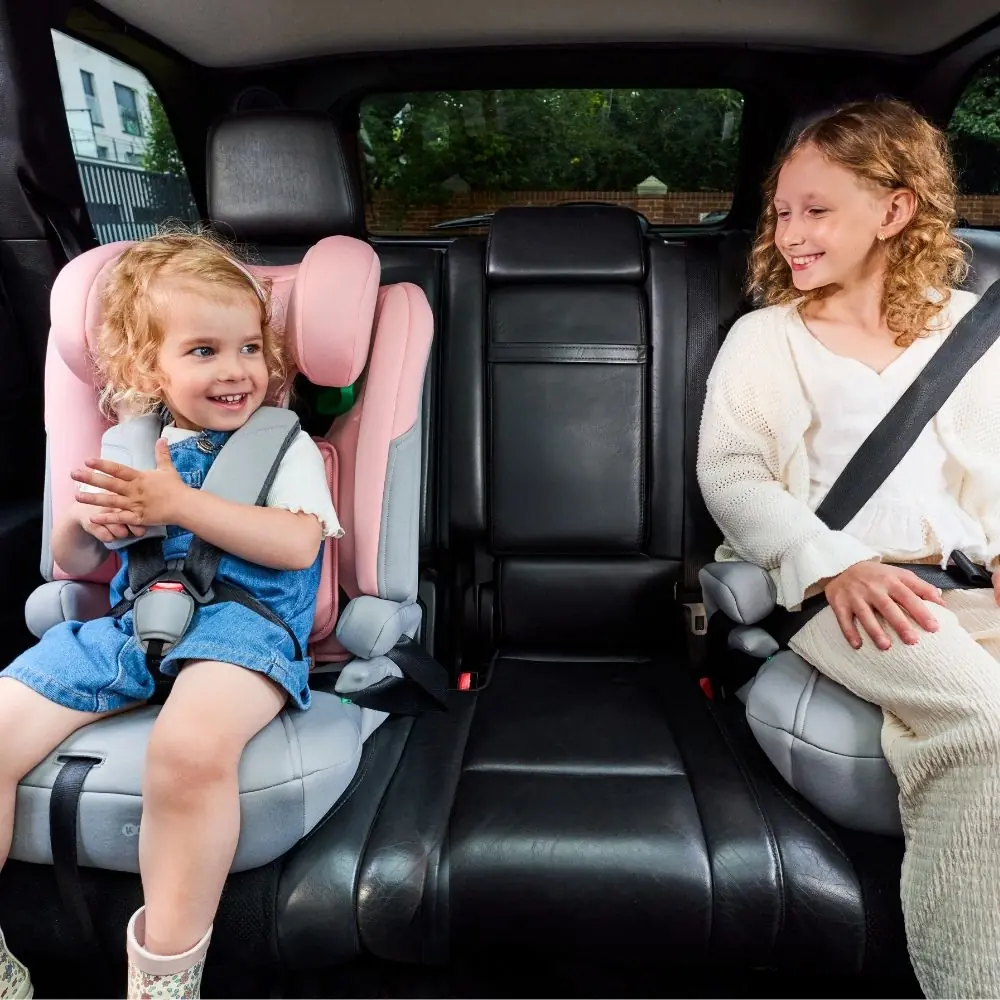 Kinderkraft i-Comfy i-Size - автокресло для детей (от 15 месяцев до 12 лет / 76 - 150 см) • Black (KCICOM00BLK0000)