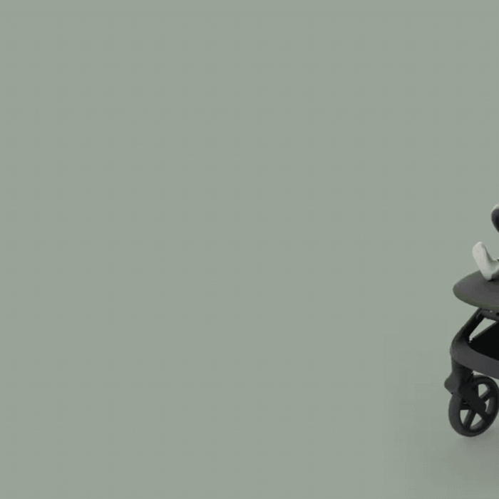 До 27 кг общей нагрузки, Kinderkraft Nubi 3 - прогулочная коляска с автоматическим складыванием • Midnight Black (KSNUBI03BLK0000)
