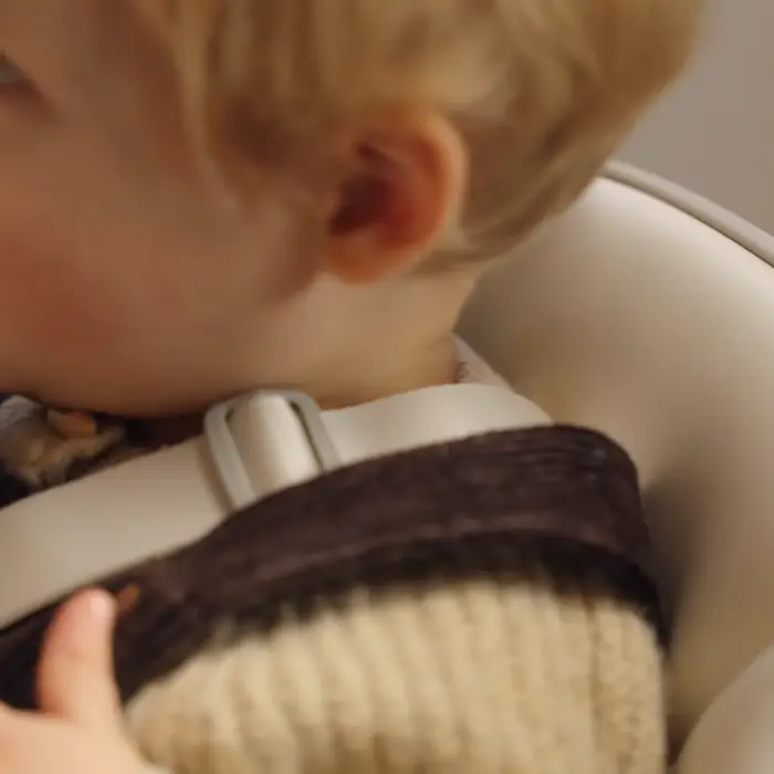 Вкладыш для детей поменьше, Kinderkraft Tino - стульчик для кормления • Beige (KHTINO00BEG0000)