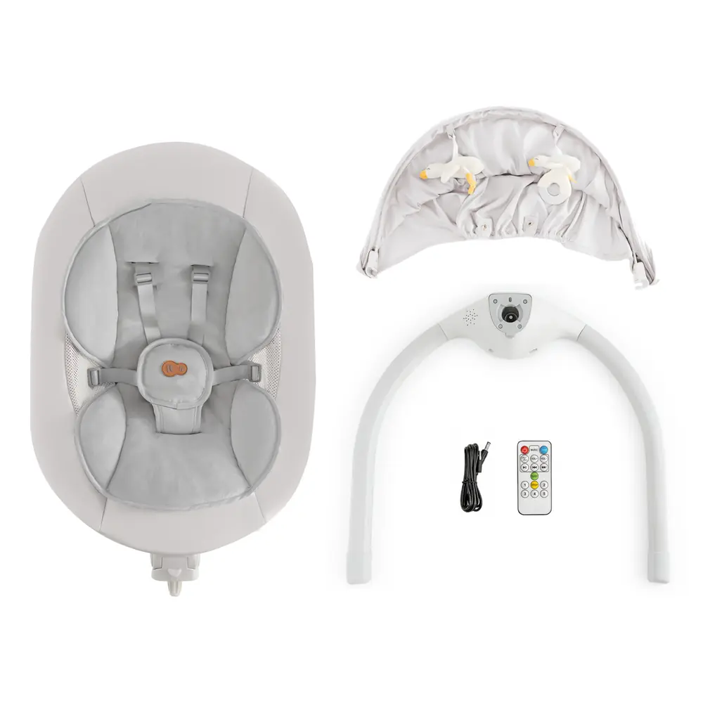 Составные части шезлонга-качалки Kinderkraft Tulsy