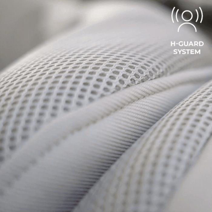 Безопасный подголовник H-GUARD+, Kinderkraft Xpedition 3 i-Size - автокресло для детей (от 0 до 12 лет / 40 - 150 см), поворот 360° • Black (KCXPED03BLK0000)