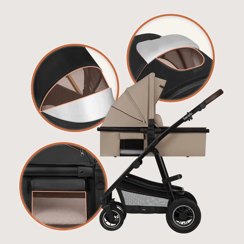 Коляска 2 в 1 Lionelo Amber