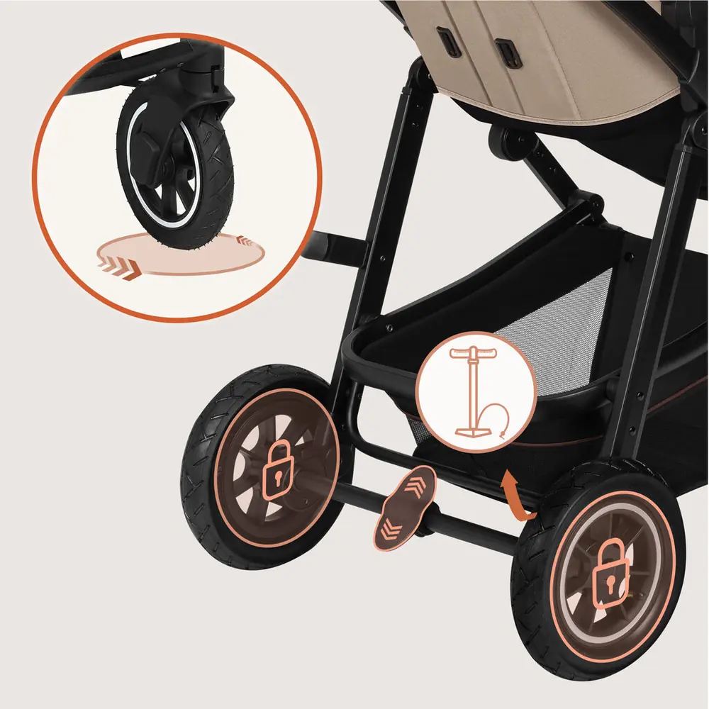 Коляска 2 в 1 Lionelo Amber