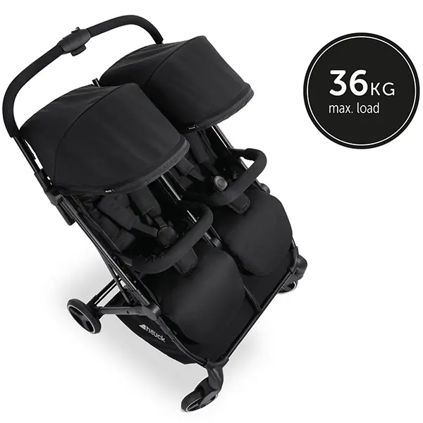 Hauck Swift X Duo: коляска для двойни, максимальная нагрузка 36 кг