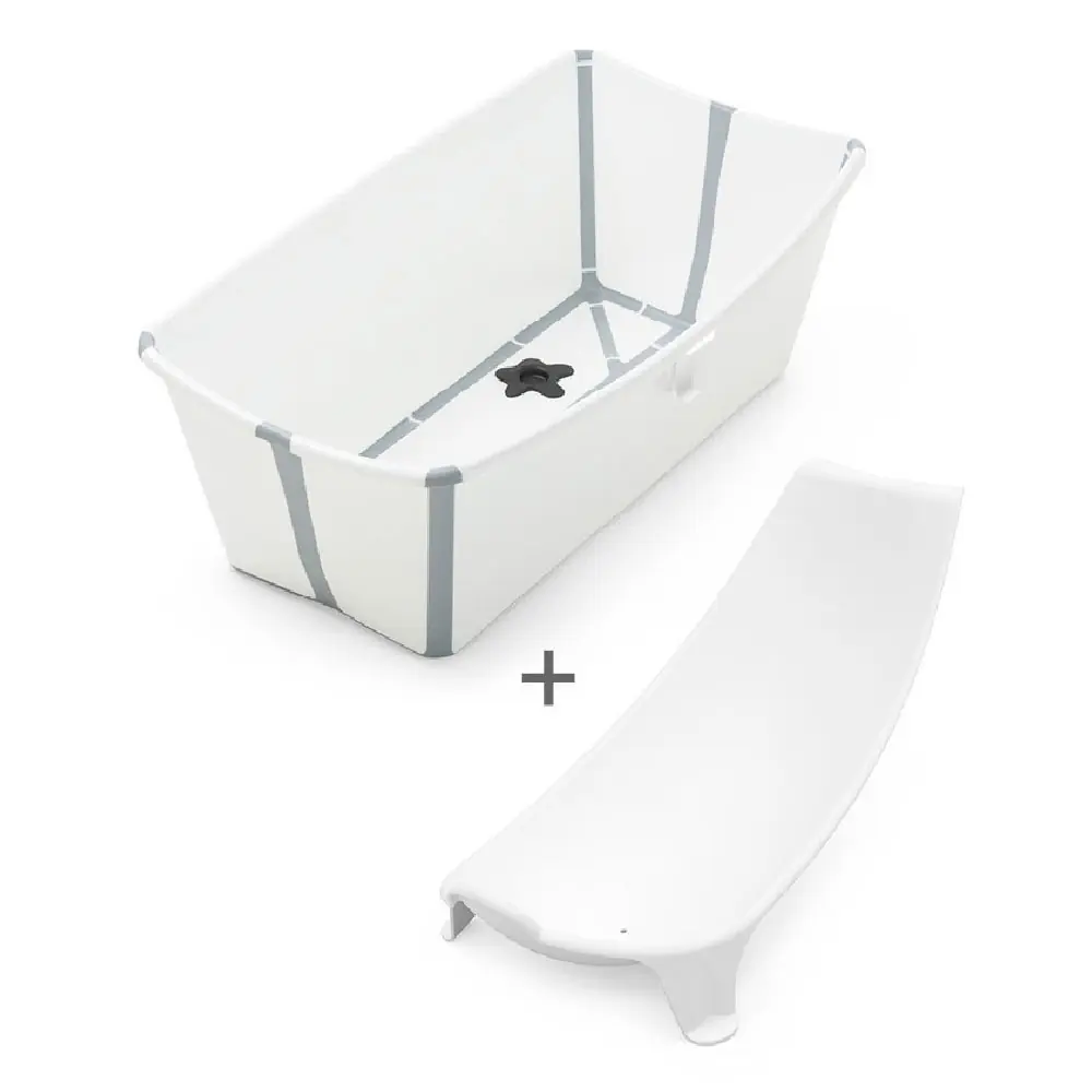 Складана ванночка Stokke Flexi Bath і адаптер для новонароджених