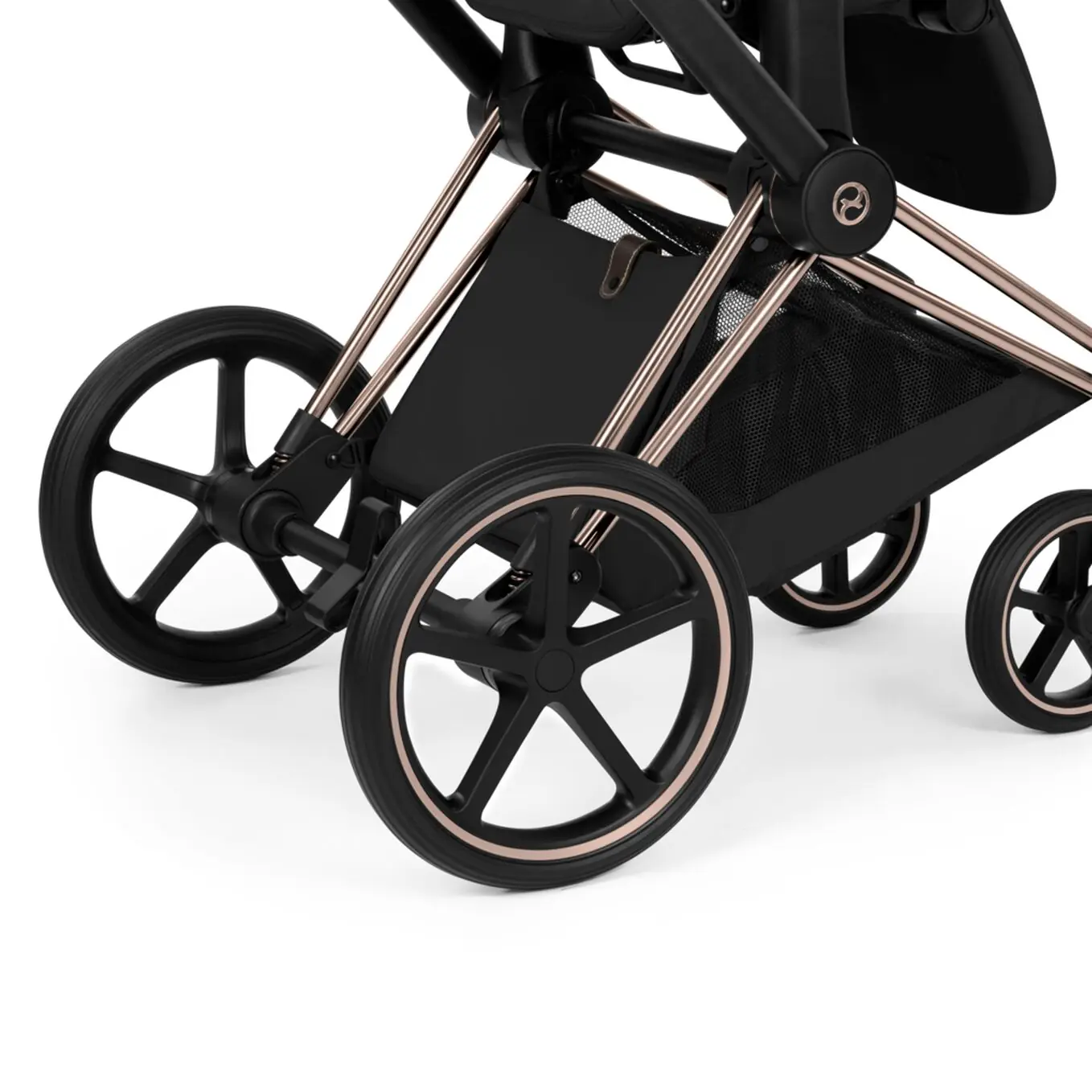 Кошик для покупок Cybex Priam Sepia Black на шасі візка