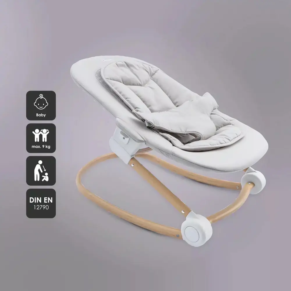 Шезлонг для новонародженого BabyGO Levels Newborn