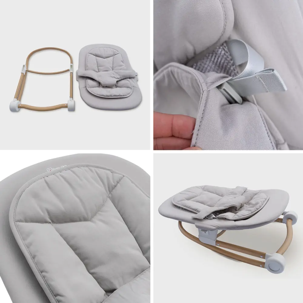 Шезлонг і ремені BabyGO Levels Newborn