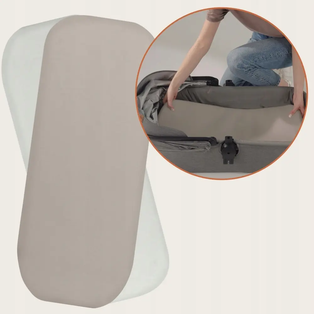 Простирадло на резинці Lionelo Bamboo Sheet на матраці