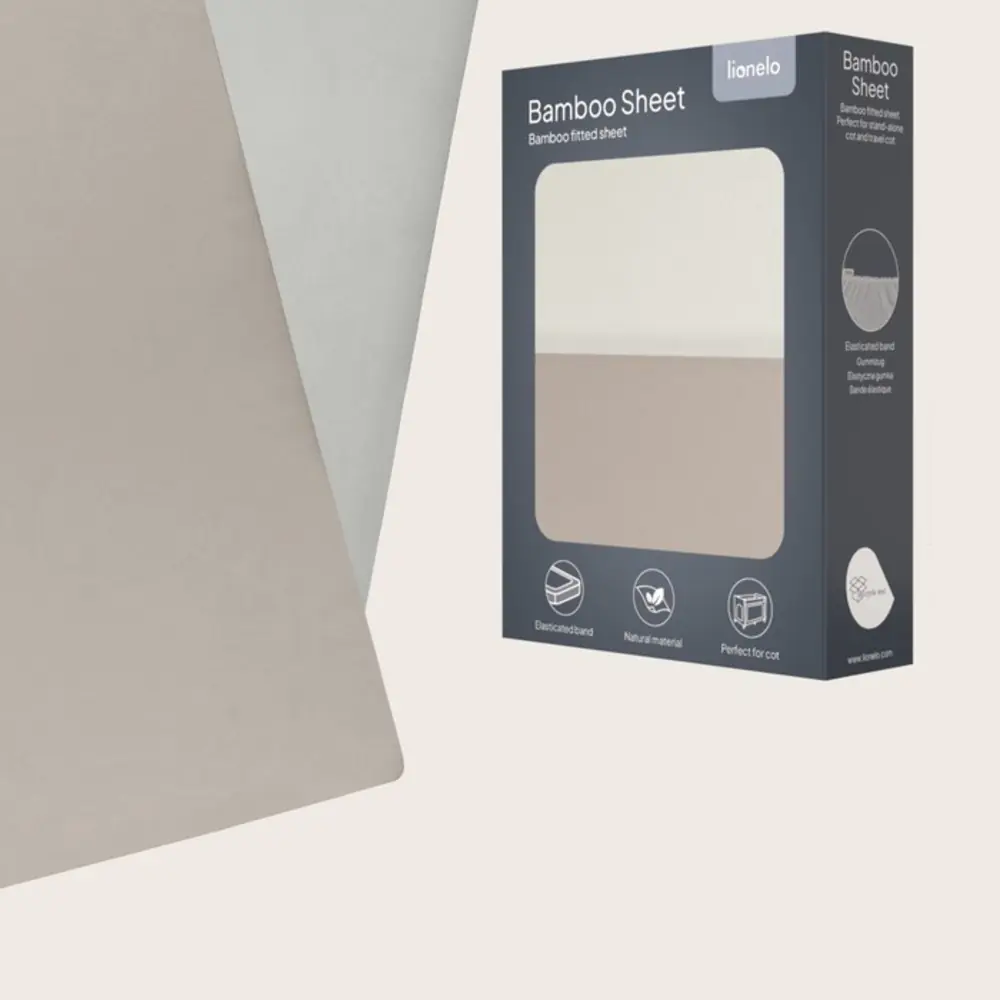 Коробка з простирадлами Lionelo Bamboo Sheet
