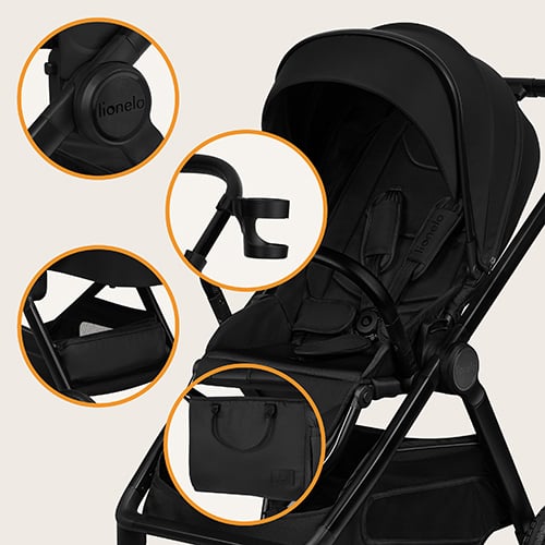 Lionelo Layla 3 в 1 - Элегантные и практичные детали