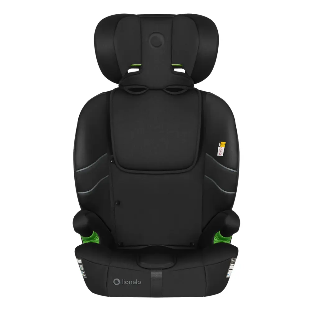 Подлокотники для правильного расположения ремня, Lionelo Levi Fix i-Size - автокресло для ребенка (76-150 см) • Black Carbon