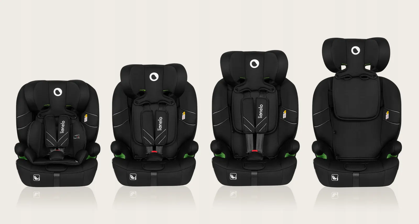 Детское автокресло Lionelo Levi One i-Size на рост 76 - 150 см