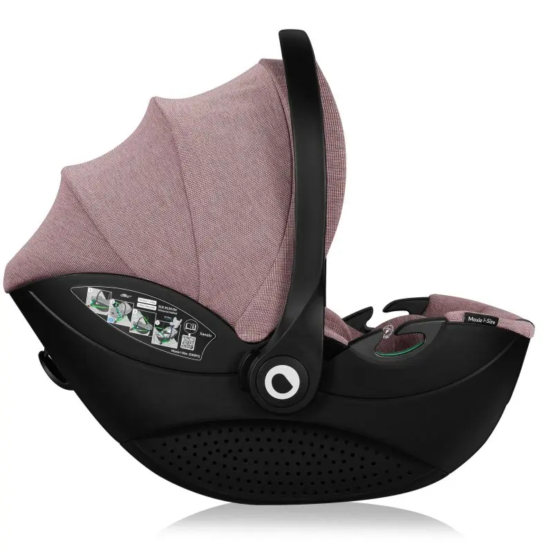 Сонцезахисний козирок, Lionelo Moxie i-Size Set - автокрісло для новонароджених з базою ISOFIX • Beige Sand