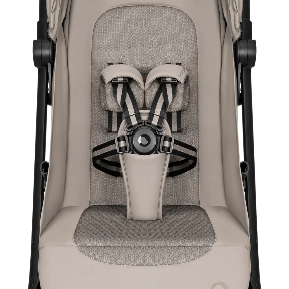 Воздухопроницаемая обивка Dri-Seat, Lionelo Sia - прогулочная коляска, легкая и компактная коляска для прогулок • Beige Taupe