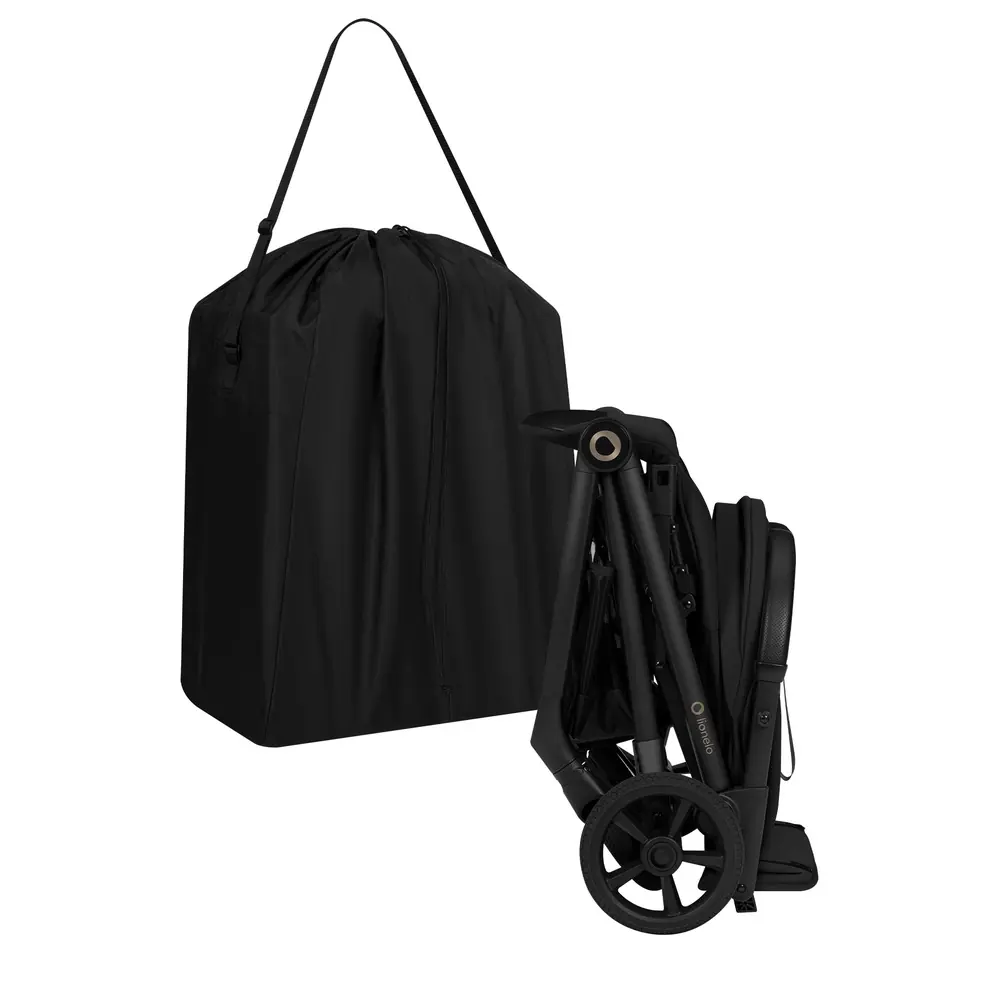 Сумка Lionelo Tansi Travel Bag і складена коляска Lionelo Tansi