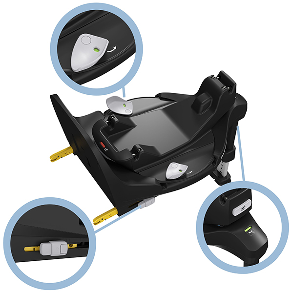 Аудиовизуальная сигнализация базы Maxi-Cosi FamilyFix 360 Pro