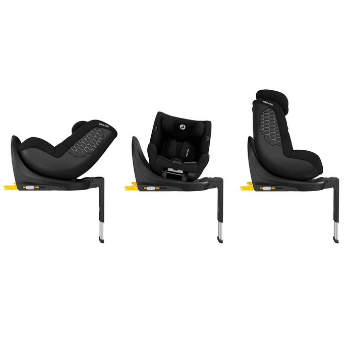 Установка по ходу и против хода движения, Maxi-Cosi Mica 360 S Comfort - поворотное автокресло для детей (от рождения до 4 лет / 40 - 105 см) • Authentic Black