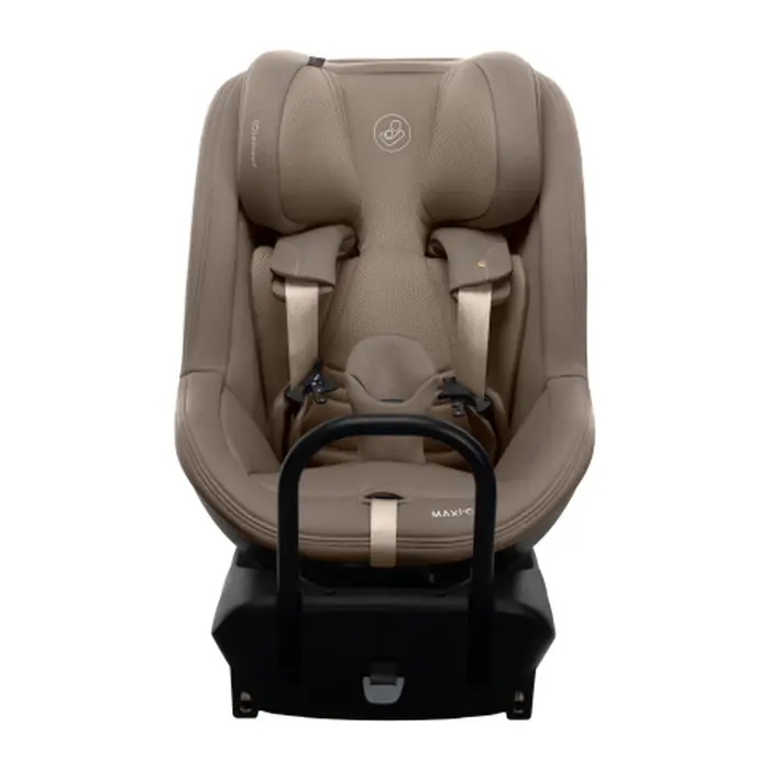 Легко посадити дитину з Easy-in, Maxi-Cosi MobiFix Pro - автокрісло проти ходу руху (від 3 місяців до 7 років / 61 - 125 см) • Authentic Truffle