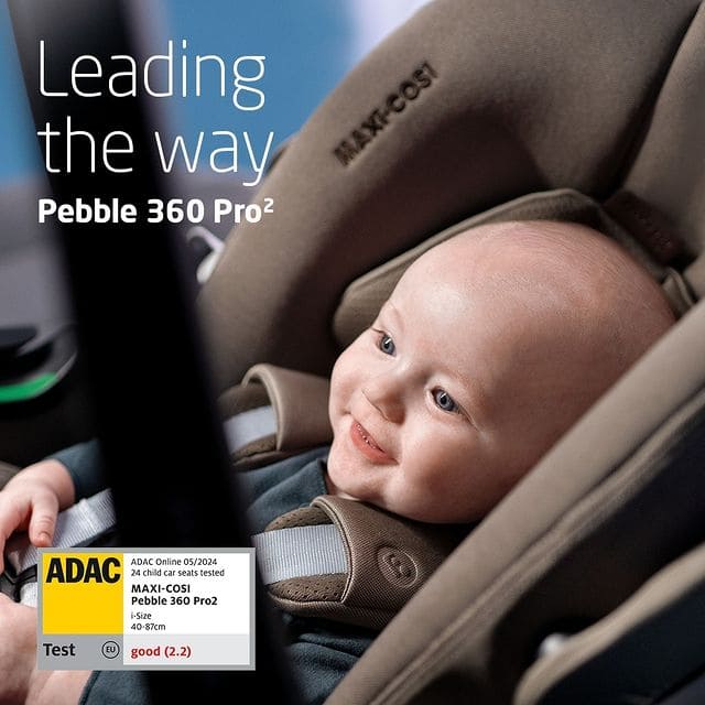 Сертифікація та випробування безпеки Maxi-Cosi Pebble 360 Pro²