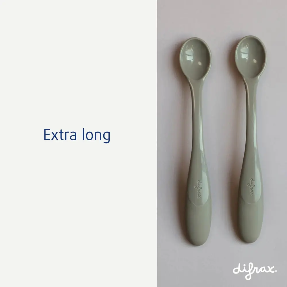 Великі ложки Difrax Weaning Spoons з довгою ручкою