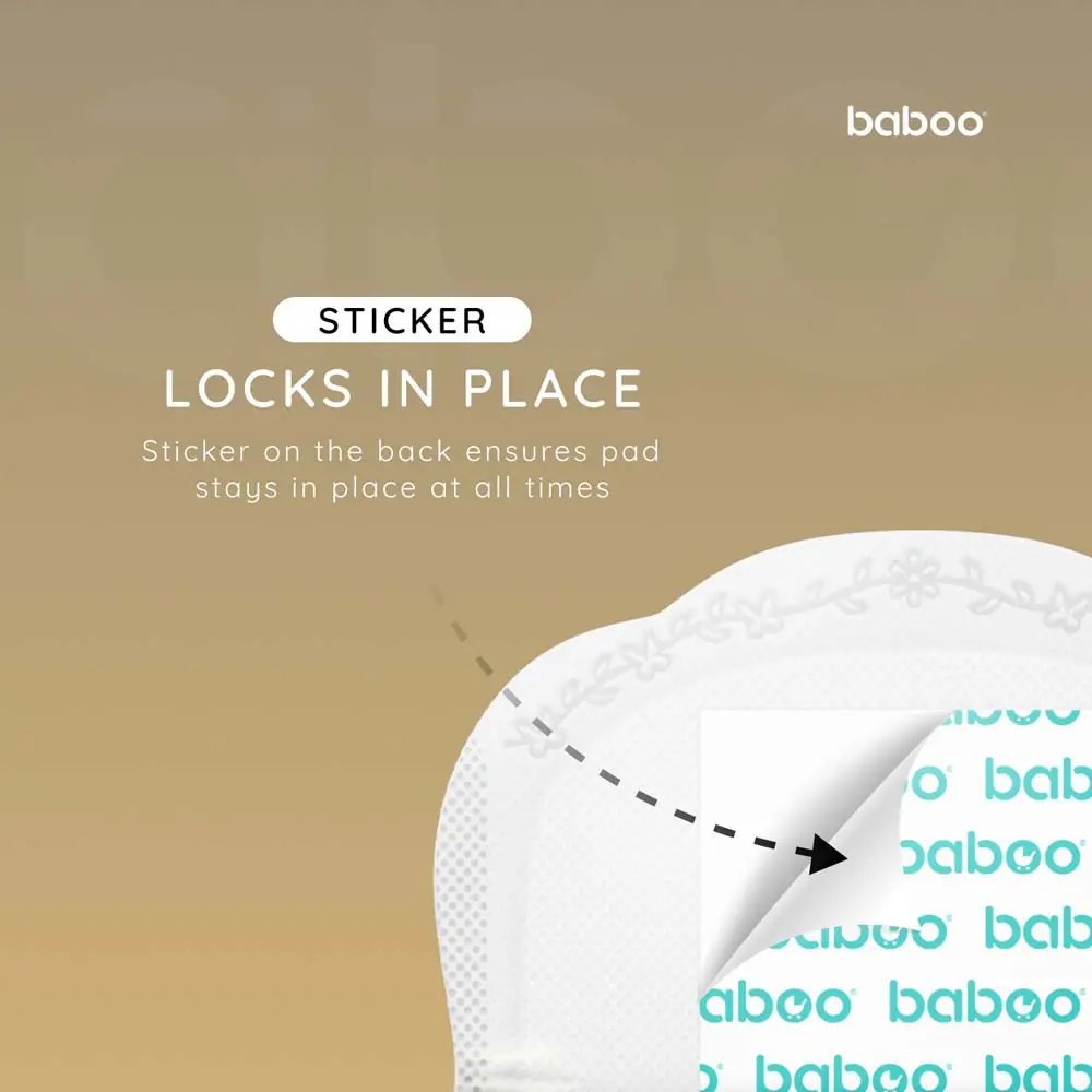 Клейка основа вкладки Baboo Premium 3D тримає її на місці