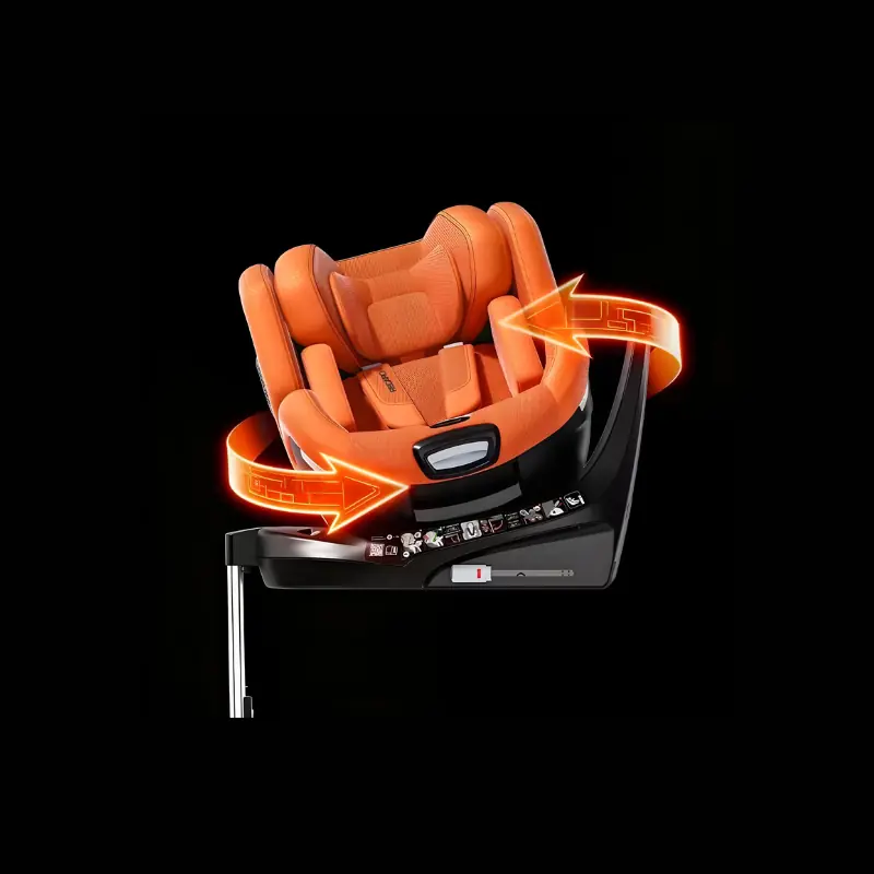 Автокрісло Recaro Xenon 1: корпус обертається на базі на 360°
