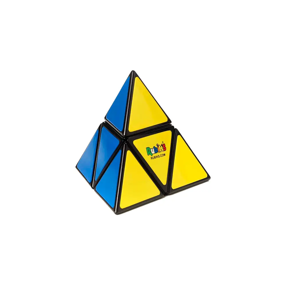 Пірамідка Rubik's із синьою та жовтою гранями