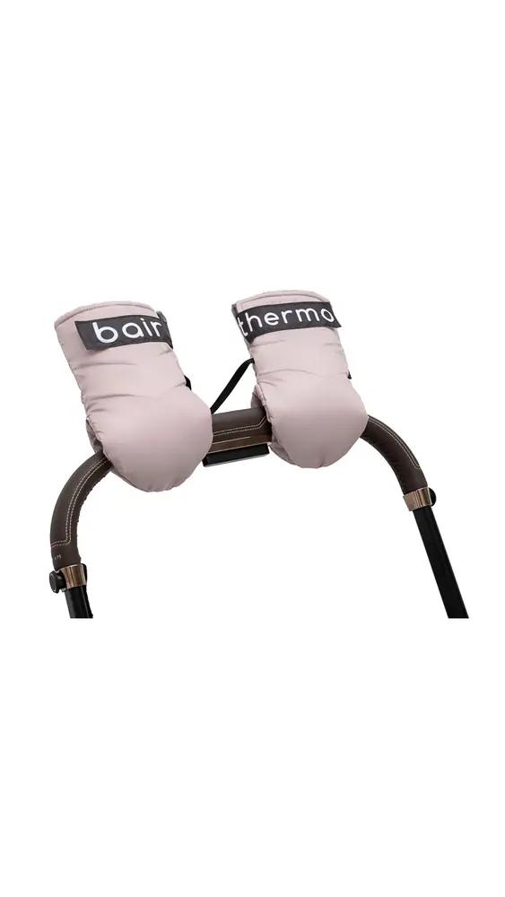 На ручці коляски, Bair Thermo Mittens - утеплені рукавиці на коляску (до -25 °C) • Black (625035)