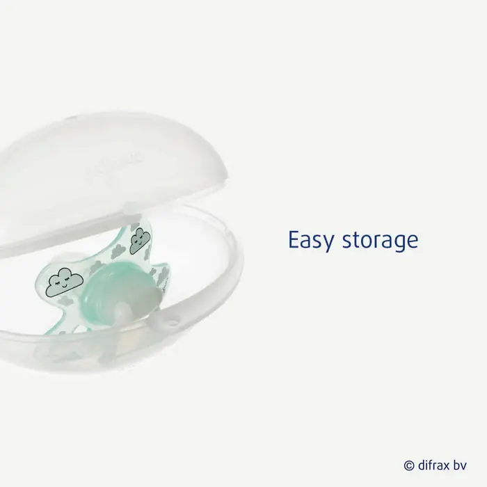 Стерилізатор для пустушок Difrax Steriliser Egg: зручне зберігання