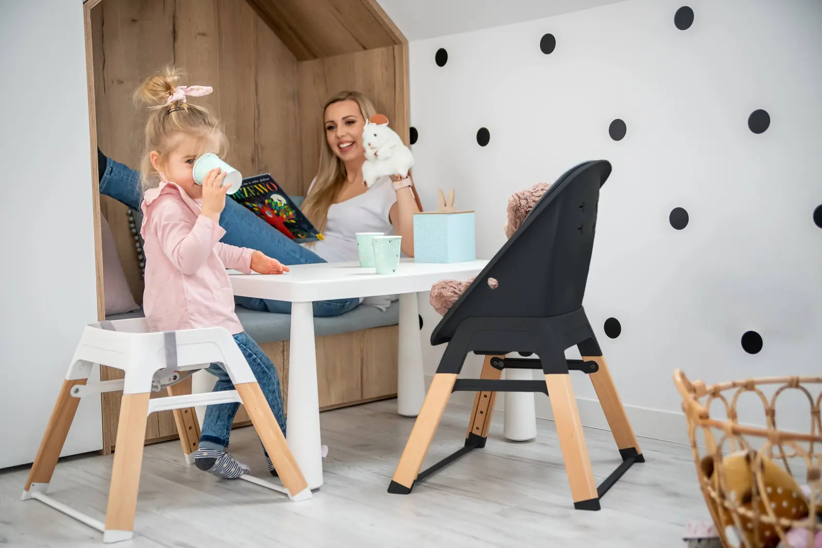 Дитячий стільчик для годування Espiro Sense 4в1