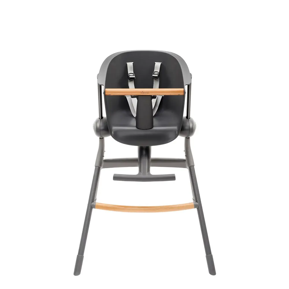 Стульчик для кормления Beaba Up&Down Dark Grey, вид спереди