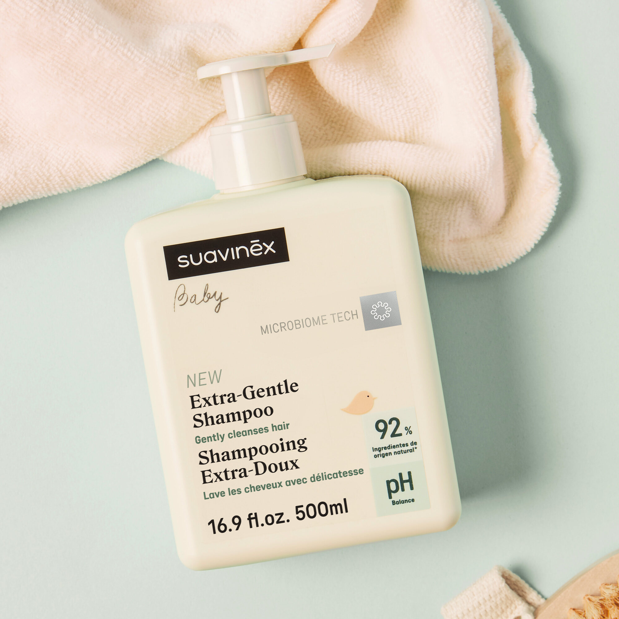 Шампунь экстра нежный для малышей Suavinex Baby Extra-Gental Shampoo 500 мл фото
