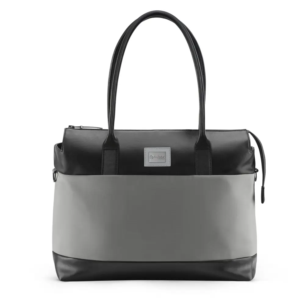 Сумка Cybex Platinum Tote Bag в цвете Soho Grey, вид спереди