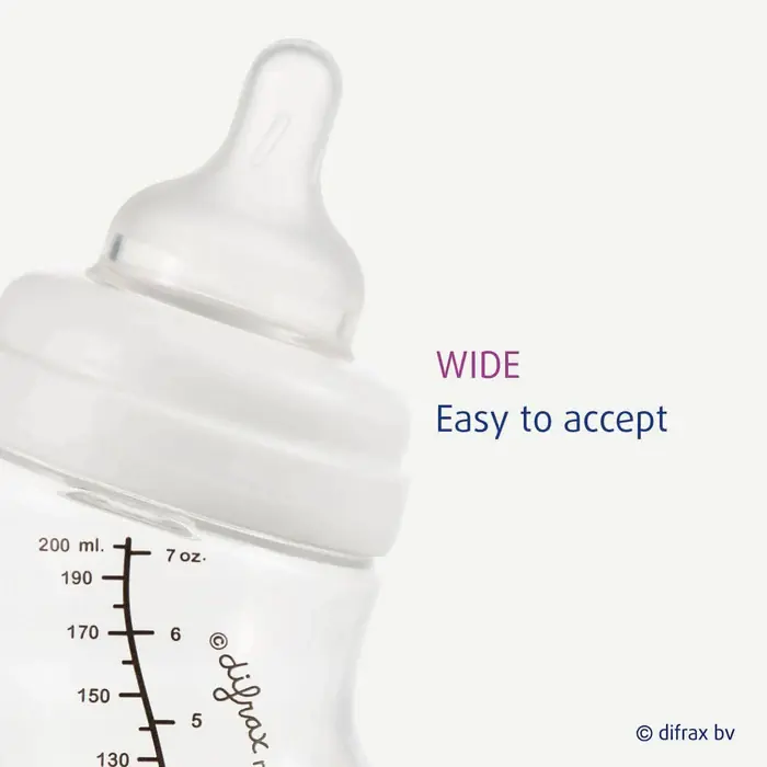 Соска Difrax S-bottle Wide XL на пляшечці