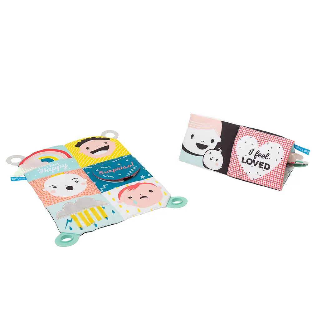 Раскрытая и сложенная игрушка Taf Toys