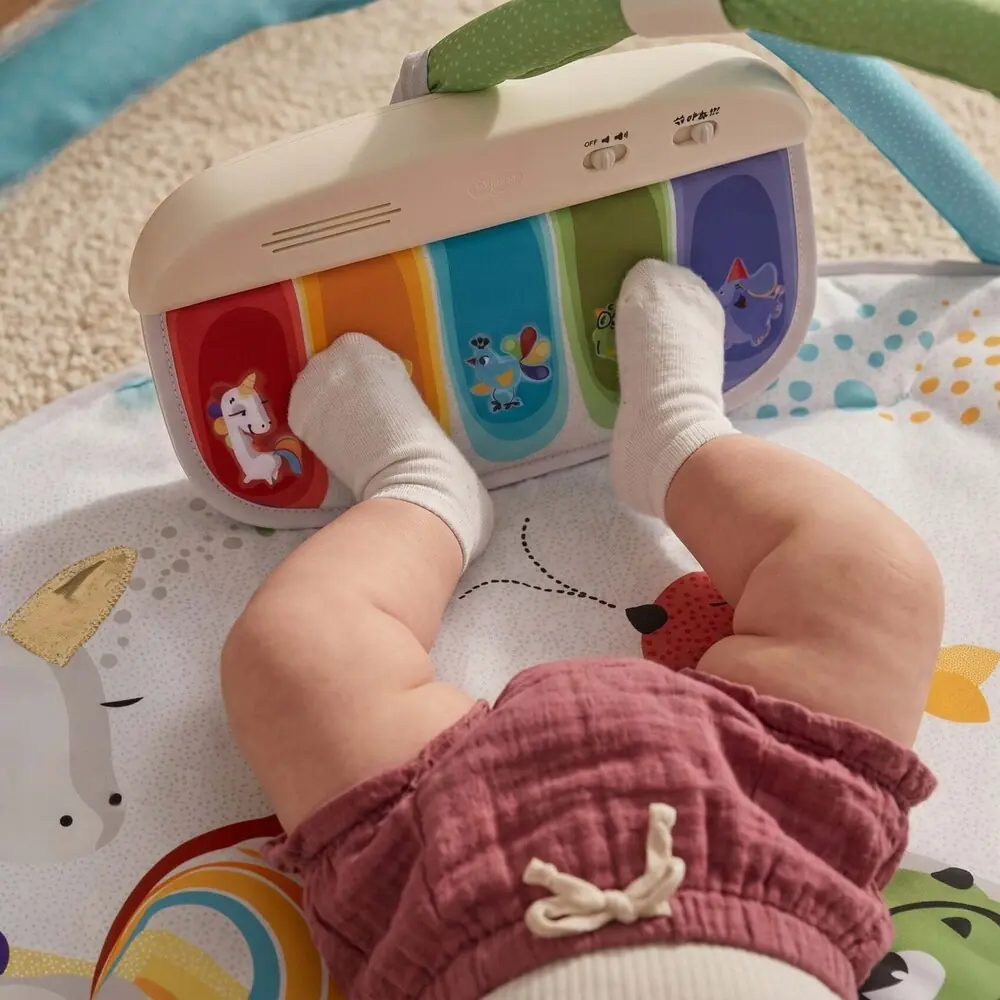 Електронне піаніно Kick & Tap на килимку Tiny Love Born to Party Dynamic Gymini