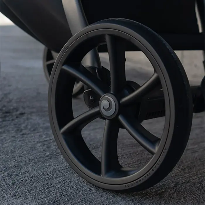 Колеса ALL-ROAD™, Tutis Leo3 Plus - універсальна коляска 2 в 1, дитячий візок, великі колеса, термолюлька • Caramel