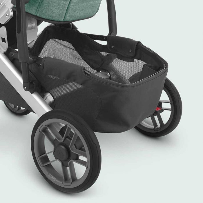 Великий кошик для речей, UPPAbaby Cruz V2 - прогулянкова коляска, реверсивний блок, телескопічна ручка, великий кошик • Lucy