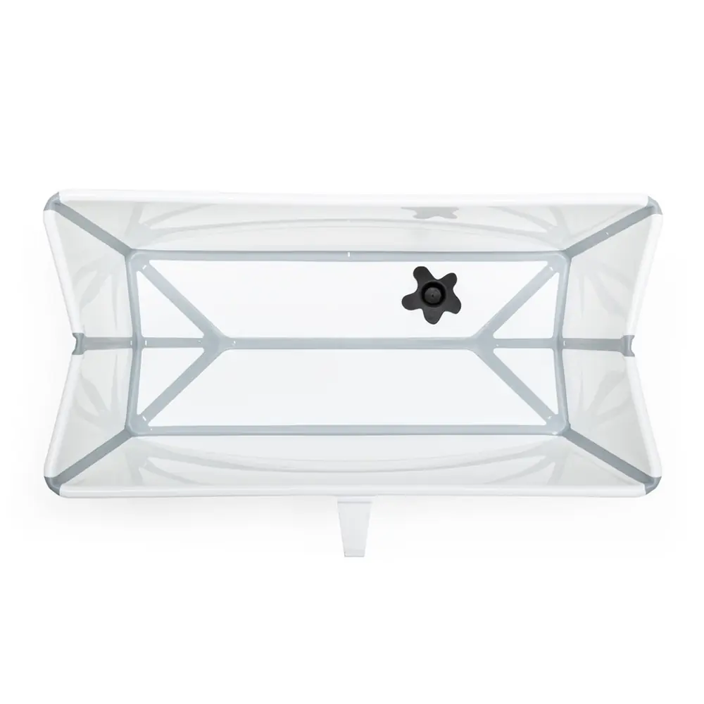 Ванночка Stokke Flexi Bath з термочутливою пробкою на дні, вигляд зверху