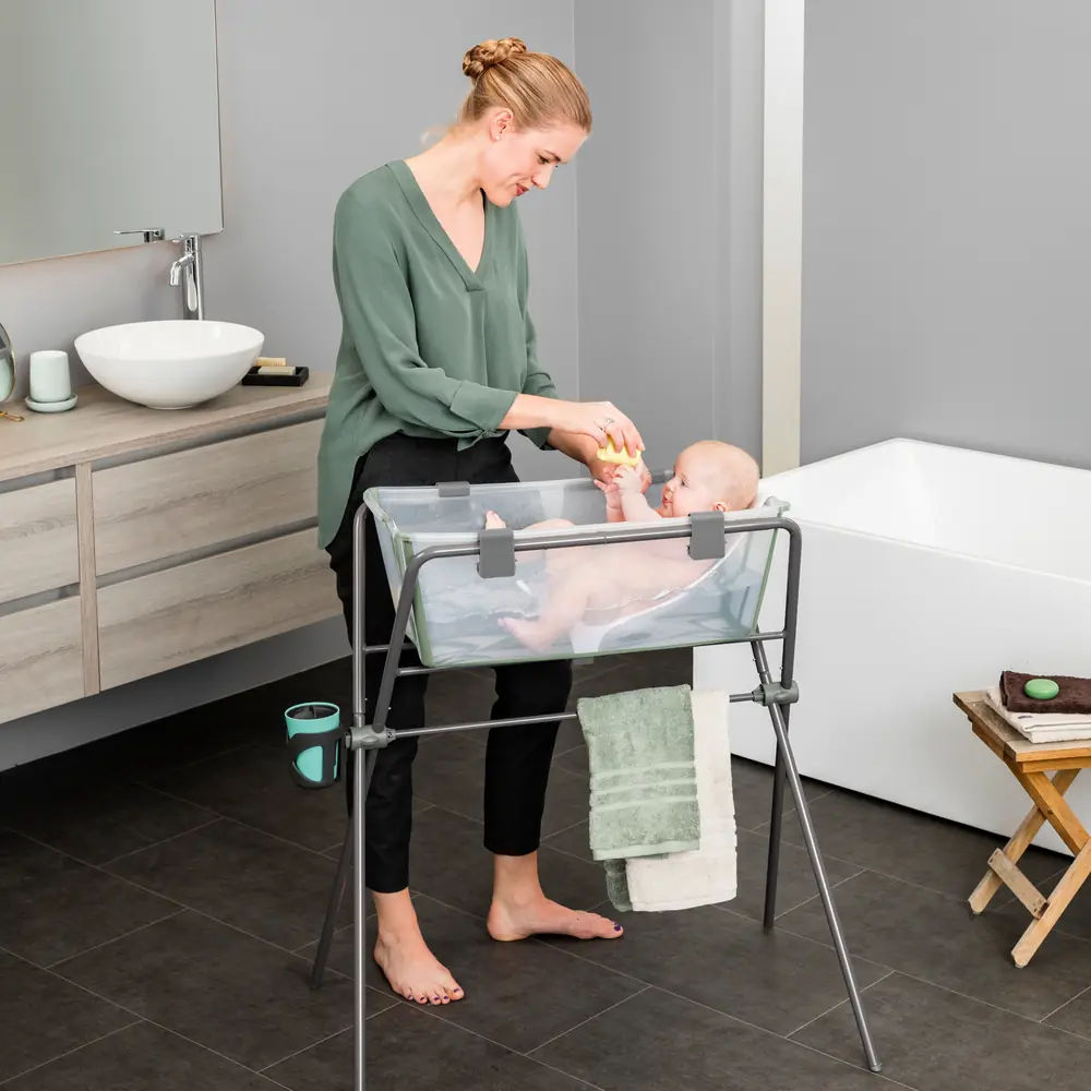 Ванночка Stokke Flexi Bath на підставці Stokke Flexi Bath Stand