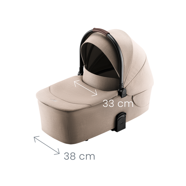Розміри люльки Britax Römer RIO